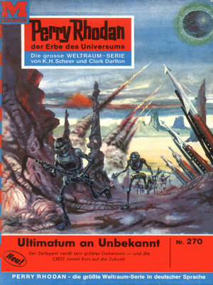 cover image of Perry Rhodan 270